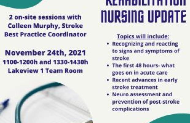 Webinar- Stroke Rehabilitation Nursing Update